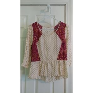 Free People Peplum Top